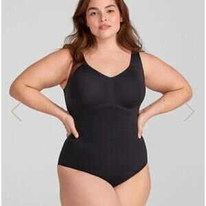 NWT Honeylove Tank Brief Bodysuit Shapewear Women's Black Size 2X